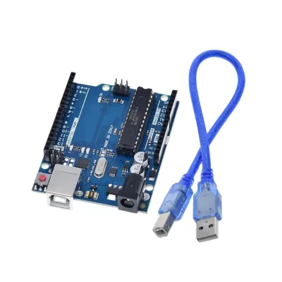 ATMEGA328P Chipset Electronic Modules DIP Development Board Atmega328 Mega328p with Cable UNOR3