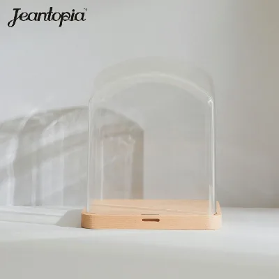 [4R] Transparent Acrylic Display Box for Miniature Paper Model