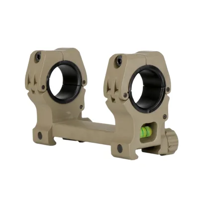 25.4mm 30mm Scope Mount Red Dot Sight Base Bracket Set Double Ring Bubble Level Hunting