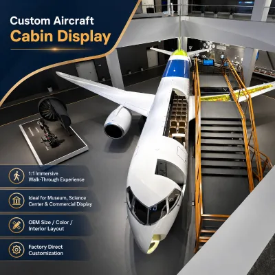 Hot Selling 1:1 Customized Big Model Plane Aircraft Large Plane Model Model Planes