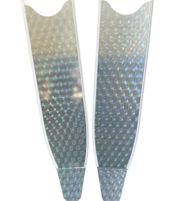 KUBO Premium Professional Lightweight High-Performance Freediving Swim Fins Anti-Slip Durable Glass Fiber 2-Piece Adult Size L
