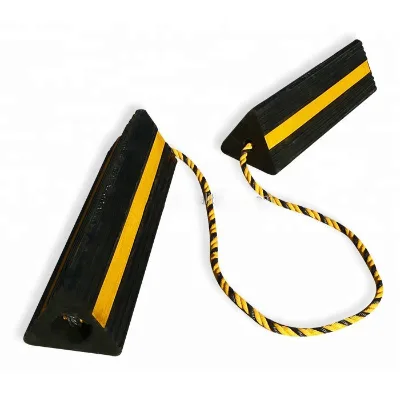 Heavy Duty Metal Wheel Chock Industrial Rubber Material Wheel Chock Expanding Wheel Chocks
