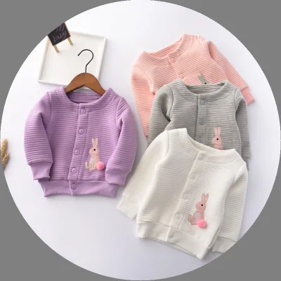 New Premium Kids Clothing Casual Designer Cotton Coats for Little Girls