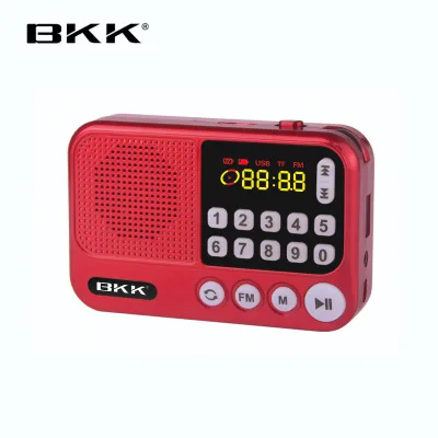 AM FM Rechargeable Battery Mini Micro FM Radio With Bluetooth Speaker Function Receiver With Earphone Jack Electronics Radio