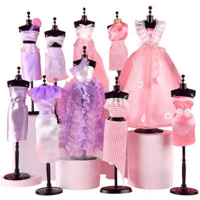 2024 New Design Children Doll Diy Set Clothing Handmade Girls Fashion Clothing Gift Box for Girls Xmas Gift