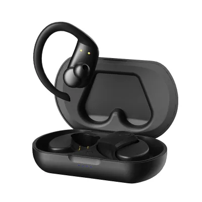 SP33 Over-Ear Wireless Earphones for 5.3 Active Noise Cancellation IPX8 Waterproof Digital Display Battery Sports