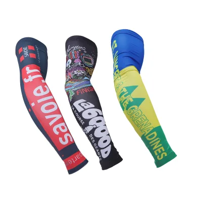 Sports Men Arm Sleeves Custom Usa Flag Running Cycling American Football Arm Sleeves Band Arm Cover