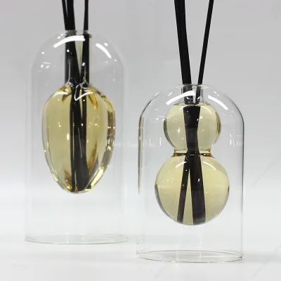 Wholesale Factory Decorative Luxury Perfume 50ml 100ml 200ml Empty Packaging Aroma Liquid Frosted Glass Reed Diffuser Bottle