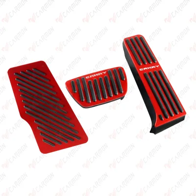 Aluminum Alloy Gas Brake Pedal for Toyota Camry 2018 2019 2020 2021 Rubber Accelerator Pedal