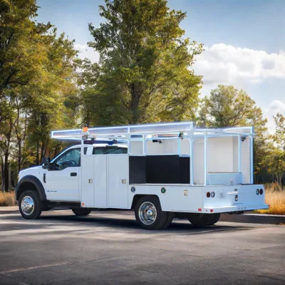 2024 New Product Light-duty Service Truck Body RV Trailer Camper With a Universal Mounting Kit for Manufacturing