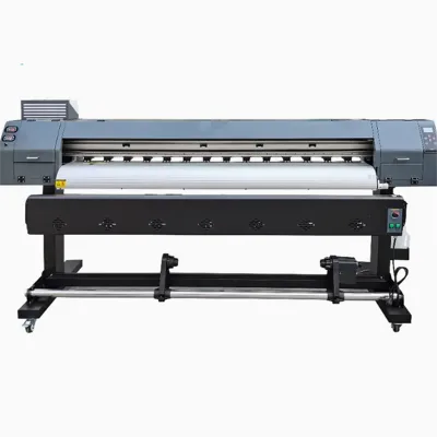 High Quality 1.8m Flex Banner Printing Machine Eco Solvent Ink Automatic Printer Machinery