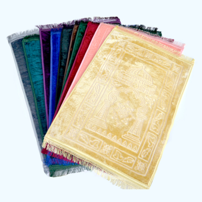 Non-slip Muslim Prayer Mat Carpet Retro Model Islam