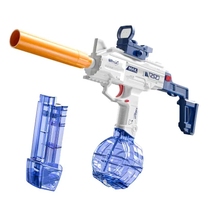 57CM Large Automatic Water Absorption Electric Water Gun,Electric Squirt Gun,Continuous 8-10 Meter Long Range Water Gun Electric