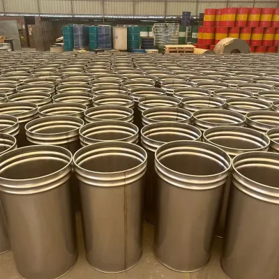200 Liters Conical Stainless Steel Drums with Stainless Steel Hoop