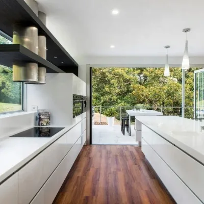 Customized Outdoor Kitchen 304 Stainless Steel Smart Hanging Kitchen Cabinets Manufacturing