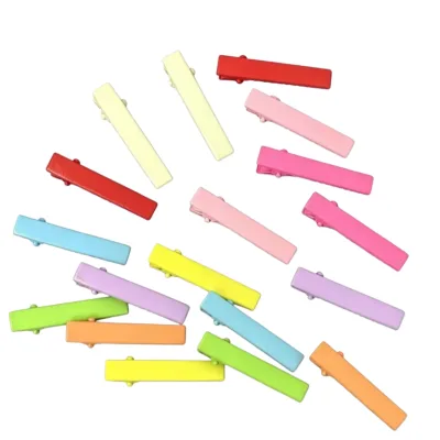 Professional Service Many Hairstyles Metal Alligator Hairpin Kids Girls Hair Clip Seamless Candy Color Clip