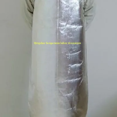 High Temperature Resistant Aluminum Foil Apron Hot Labor Protection Heat Insulation Protective Clothing Wholesale