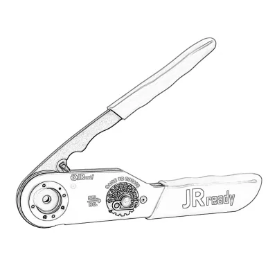 JRready JRD-ASF1 M22520/1-01 TH M22520/1-02 Turret Head MIL-DTL-26482 Connector M39029/31-240 Contact