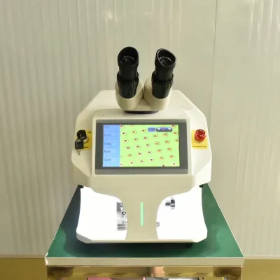150W YAG Laser Welding Machine, Touch Screen Control, Jewelry Pattern Welding, Easy Calibration