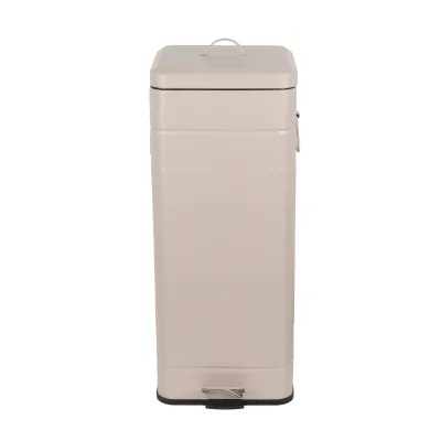 30L Kitchen Large Garbage Can Waste Bins Hotel Room Metal Trash Can with Foot Pedal Low Moq