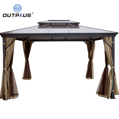 Aluminum Gazebos Pavilions Outdoor Grand Patio 10x13 Gazebo for Patios Outdoor