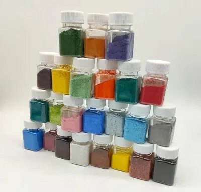 24 Colors Ceramic Underglaze Colored Ceramic Color Powder Medium Temperature Electric Kiln Fired 1180-1280 ℃