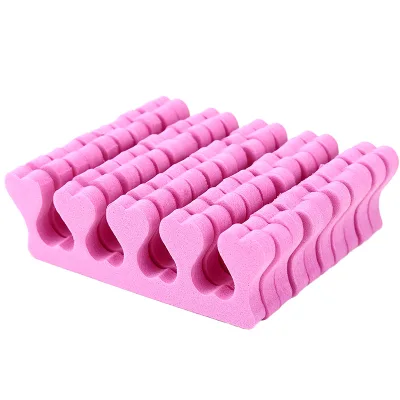 Super Soft EVA Sponge Toe Separators Durable Flexible Pedicure Finger Separator Nail Care Tool