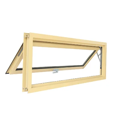 High Quality Manual Modern Aluminum Awning Windows Wholesale Priced Soundproof Double Glass Window