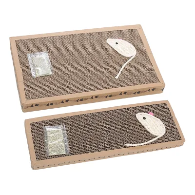 Hot Selling Interactive Cat Toy Cardboard Cat Scratcher