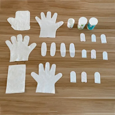 Custom Pet Dental Care Whitening Finger Wipes Oral Cleaning Eyes Ear Teeth Pads for Dogs and Cats