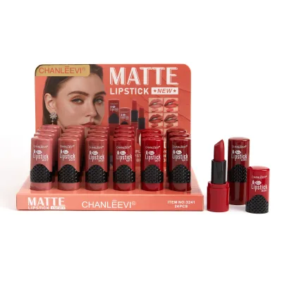 Wholesale Makeup Natural Vegan Cosmetic Waterproof Makeup Matte Lipstick Waterproof Lasting Vegan Lip Stick