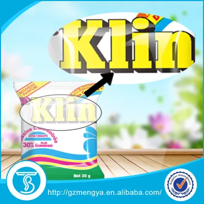 Klin Names Ingredients of Washing Powder Making Formula
