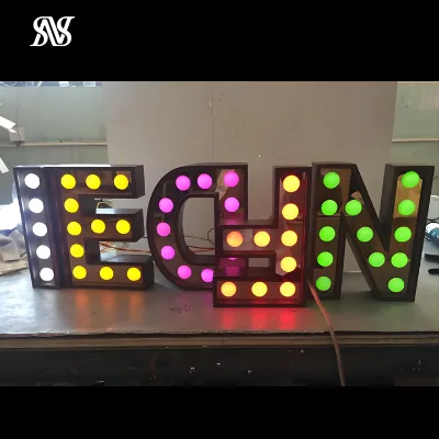 Advertising Business Side Letters Marquee Letters 4ft Advertising 4ft Marquee Letters Love Led Bulb