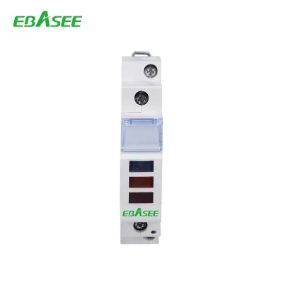 EBASEE or OEM EBS9D L3 Modular LED Indicating Lights Din Rail 3 Phase Indicator