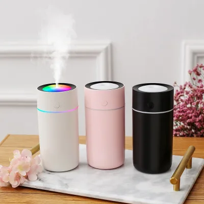 Top Seller Mini Usb Desk 320 ML Spray Mist Car Color Cup Freshener Smart Portable Air Humidifier for Car Home Office Hotel