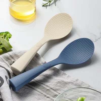 Silicone Rice Spoon Paddle Standing 1/2pcs Non Stick Rice Scooper Professional Rice Spatula Potato Cooker Server