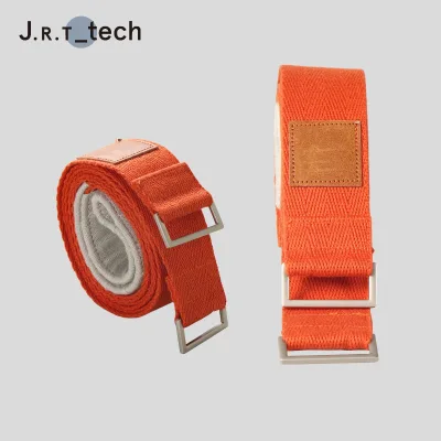 JRT New Multi Colors Adjustable Belt Sport Yoga Strap D Ring Belt Gym Waist Belt for Stretching
