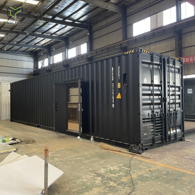 40ft Container Business Cafe Shop Walk-In Cooler Wine & Beer Bar for Hotels Backyard Container Bar