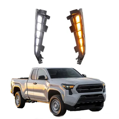 LED Wheel Arch Lights Flowing Turn Signal Lamp for Toyota Tacoma 2024 2025 Sequential Turn Signal Driving Light DRL