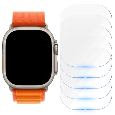 Tempered Glass Screen Protector for Apple Watch Ultra 49mm Smart Watch HD Protective Film Cover for Iwatch 11
