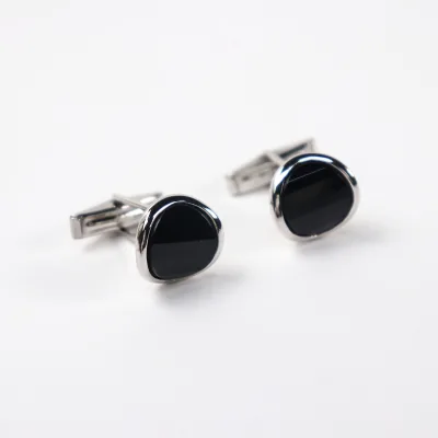 Wholesale Multi-design Sterling 925 Sliver Aroma Essential Locket Cuff-links for Gentlemen