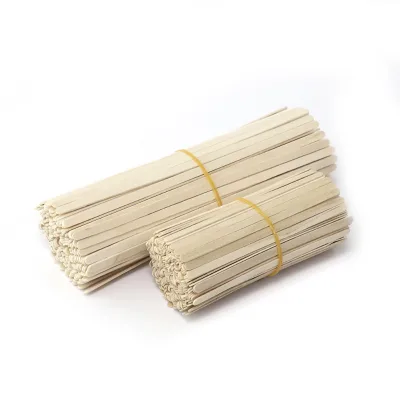 Wood Coffee Stirrer with Normal Ends of 1000pcs One Carton