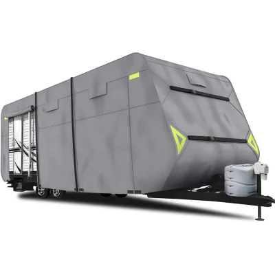 Factory Customized RV Cover Oxford Cloth Dustproof and Waterproof Tourist RV Clothing Caravan Clothing