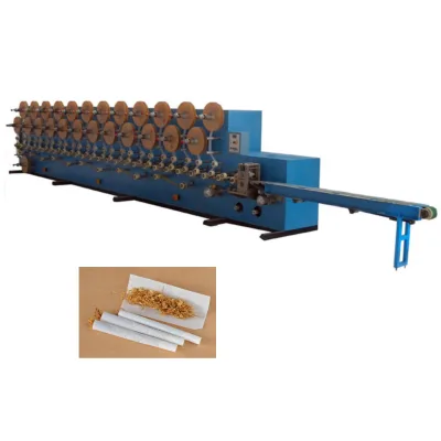 Economic Full Automatic Tobacco Cigarette Rolling Paper Making Machine Equipment
