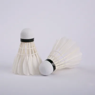 Factory Supply Cheap LINGMEI Brand Most Durable Goose Feather GUANGMING 8 Shuttlecock 74-79 Speed 12 Pieces/tube