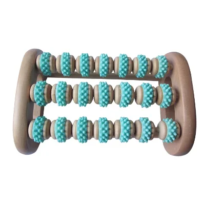 Portable Wooden Massage Tool Health Care Natural Wood Roller Massager Stick