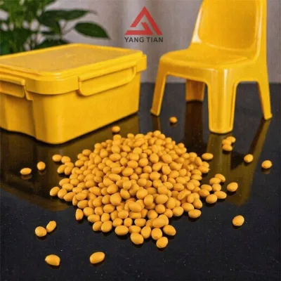 Injection Molding & Blow Molding Film Grade Yellow Color Masterbatch for PP Cups Containers & Daily Necessities-Yang Tian Brand