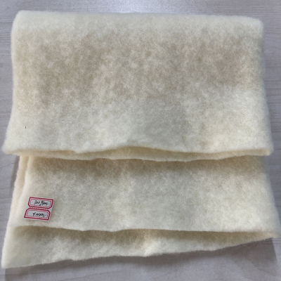 Needle Punched Natural Wool Wadding Woolen Felt for Mattress