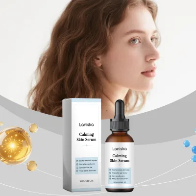 New Arrival Organic Facial Brightening Moisturizer with Skin Tone Strengthening Barrier Repair Calming Skin Serum