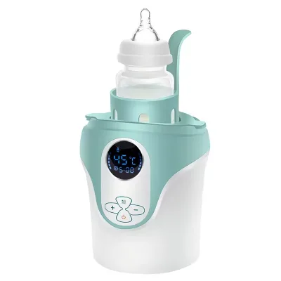 High Quality Portable PTC Fast Heating LED 3-Color Display Custom Small Size Baby Bottle Warme